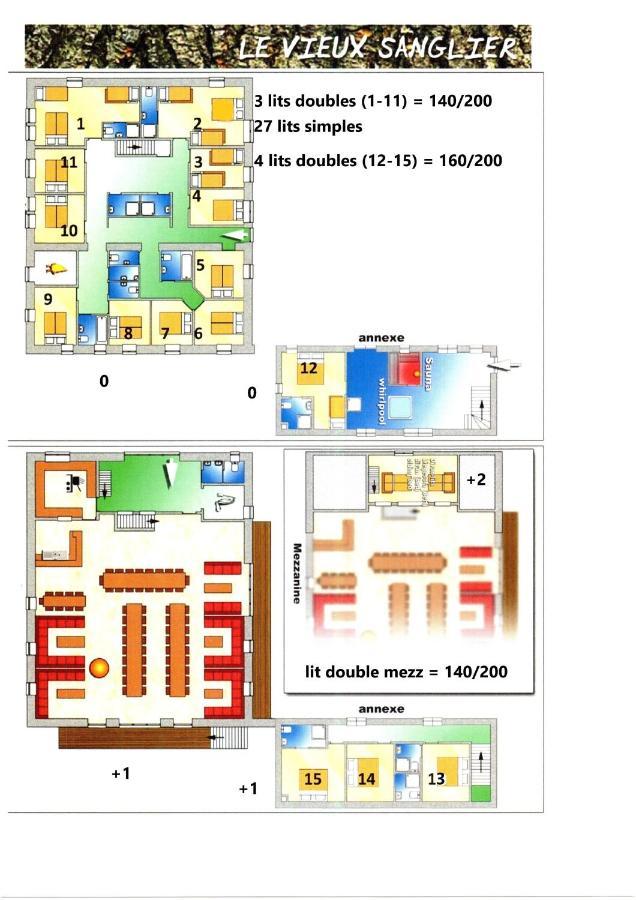 Villa Le vieux Sanglier - 41 pers - Malmedy Extérieur photo